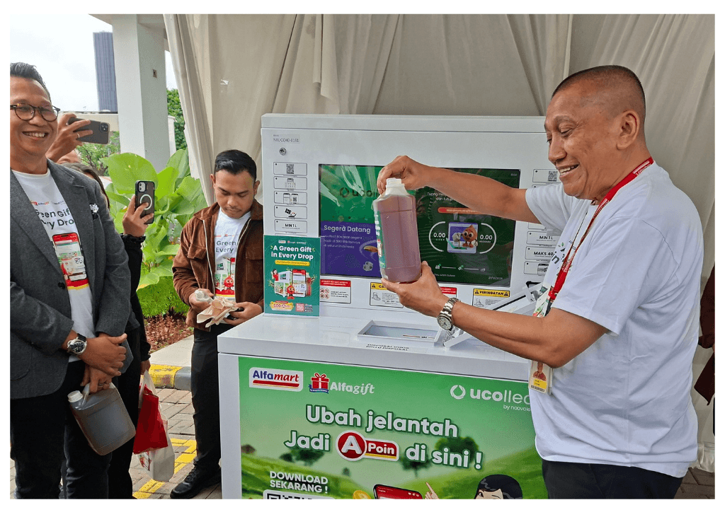 Tekan Pencemaran Limbah, DLH Kota Tangerang Dukung Alfamart Perbanyak Box Minyak Jelantah