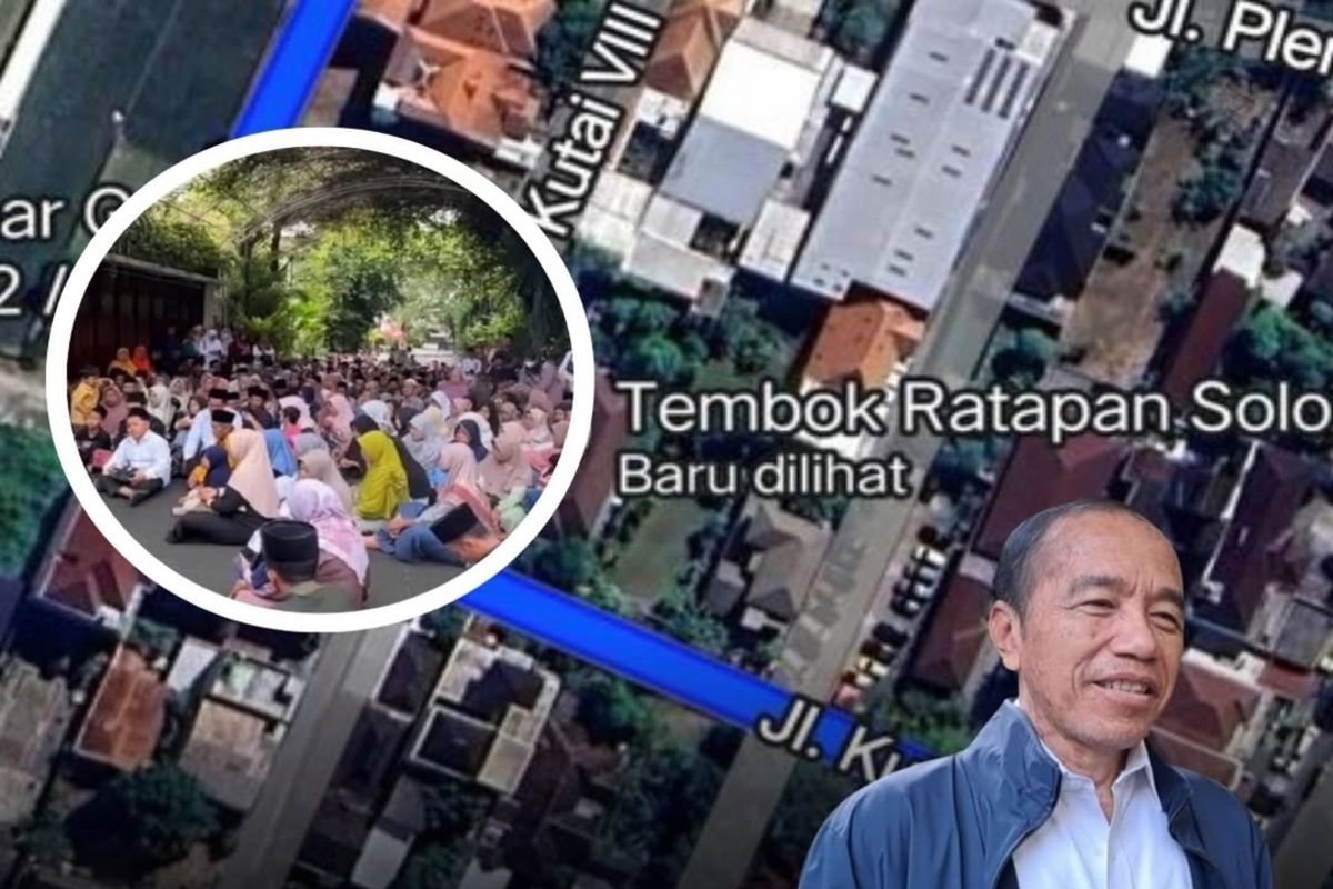 Muncul Titik Misterius di Map Solo: Fenomena 'Tembok Ratapan' di Rumah Jokowi yang Bikin Heboh Jagat Maya