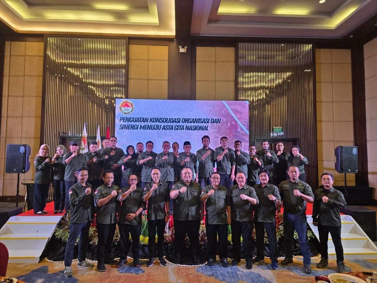 Relawan Prabowo Barisan 8 Center Perluas Jaringan ke Kaltim, Pengurus DPW Resmi Dilantik