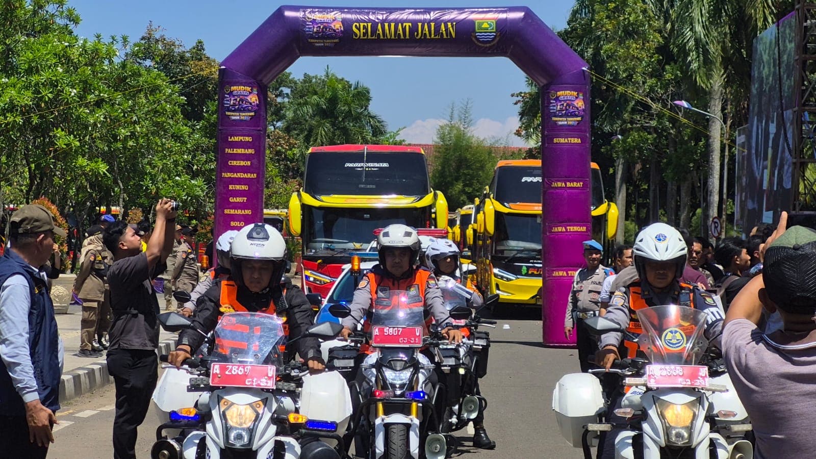 Mudik Gratis 2026, Pemkab Tangerang Berangkatkan 3.150 Orang