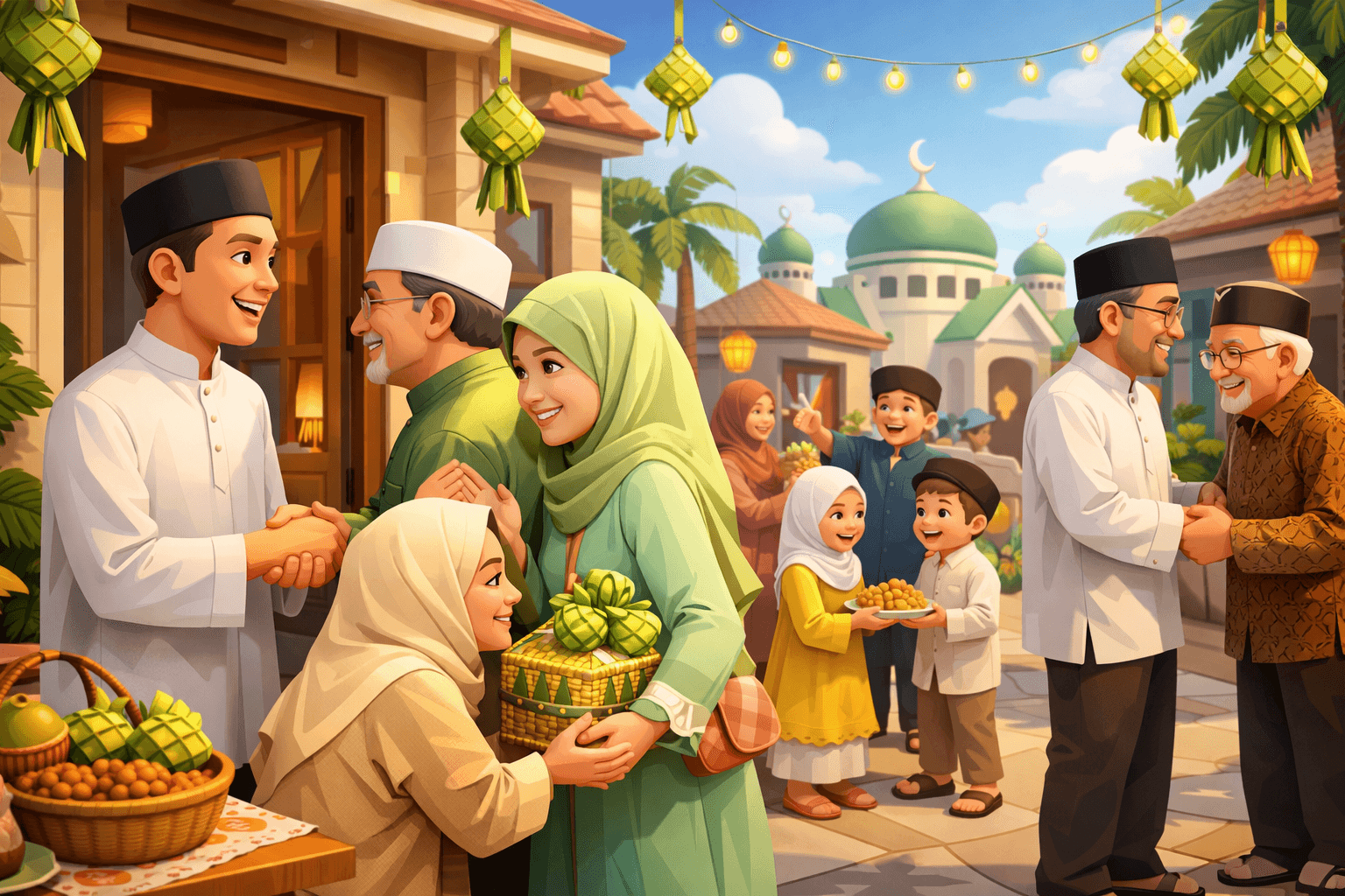 Tradisi Berkunjung Hari Raya Idul Fitri: Menguatkan Kebaikan dengan Tetangga