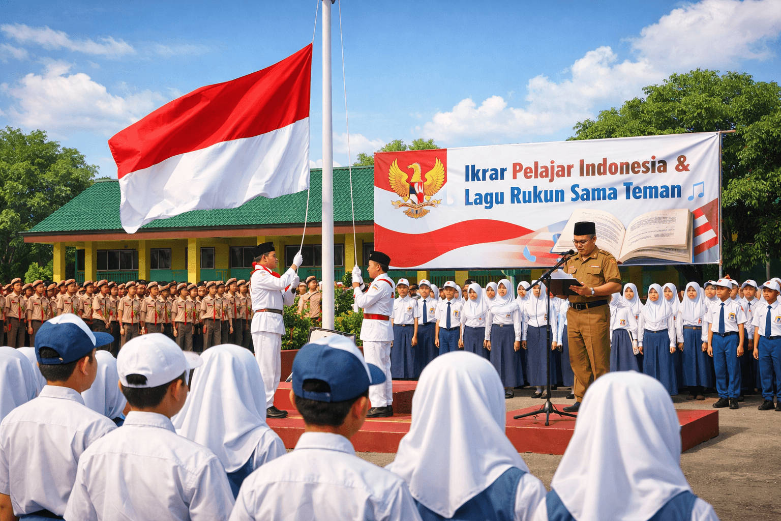 Tak Jadi Daring, BPMP Provinsi Banten: Siswa Kembali ke Sekolah, Upacara Bendera Wajib di Hari Pertama