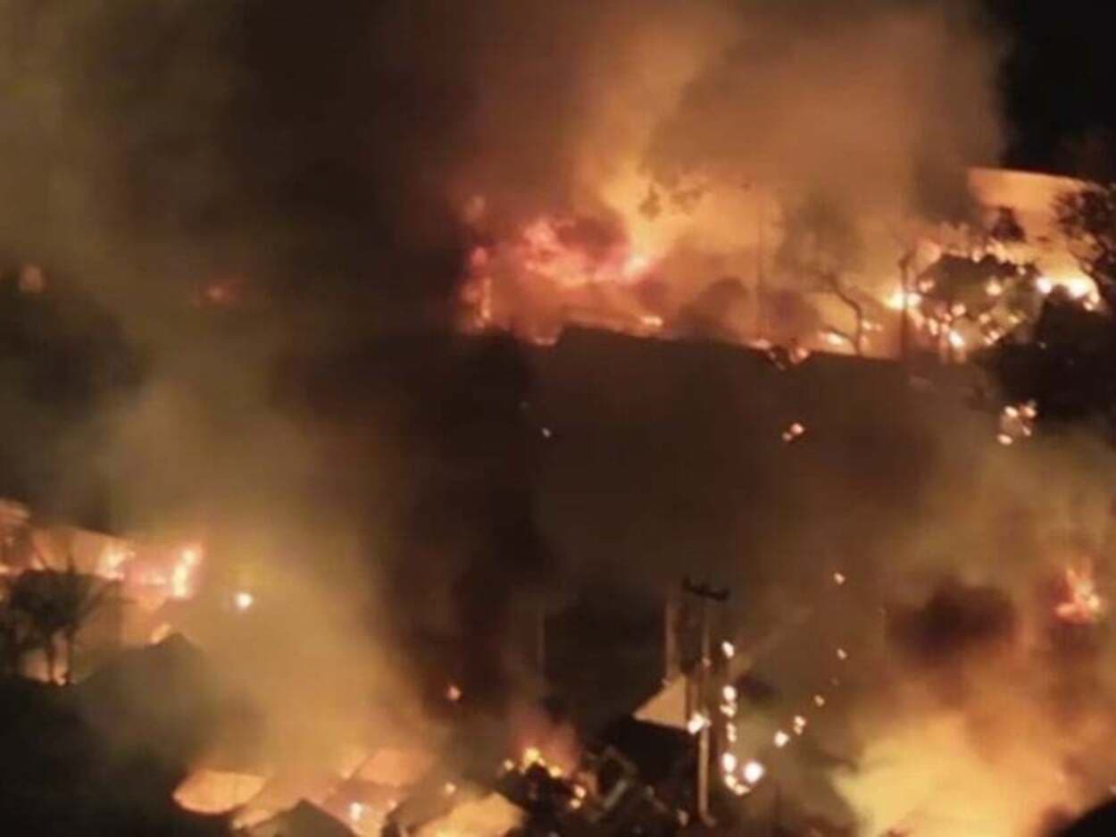 Detik-detik Kebakaran Dahsyat SPBE Bekasi, 12 Orang Alami Luka Bakar hingga 70 Persen