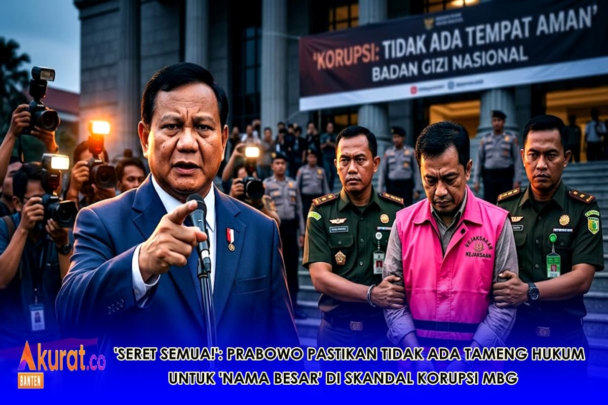 'Seret Semua!': Prabowo Pastikan Tidak Ada Tameng Hukum untuk 'Nama Besar' di Skandal Korupsi Makan Bergizi Gratis