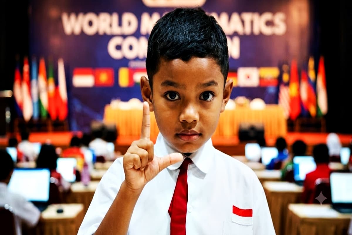 Bikin Mewek! Kisah Nono Bocah NTT Anak Buruh Tani yang Guncang Dunia Matematika Kembali Viral