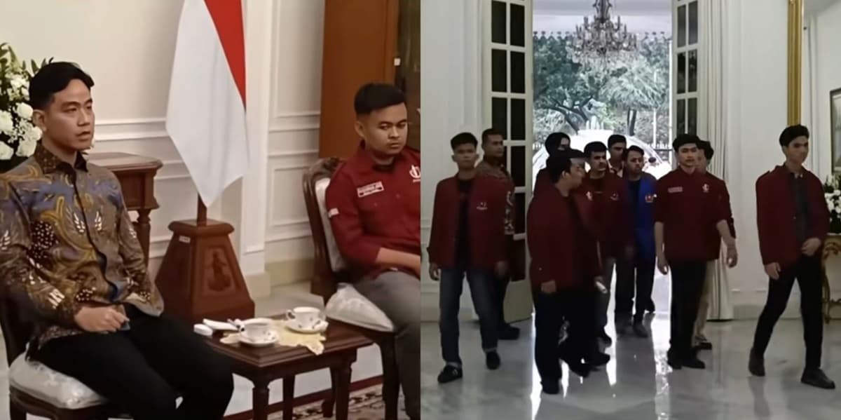 Diterima Gibran di Istana Wapres, Mahasiswa Beri Tenggat 5 Hari untuk Realisasi Tuntutan