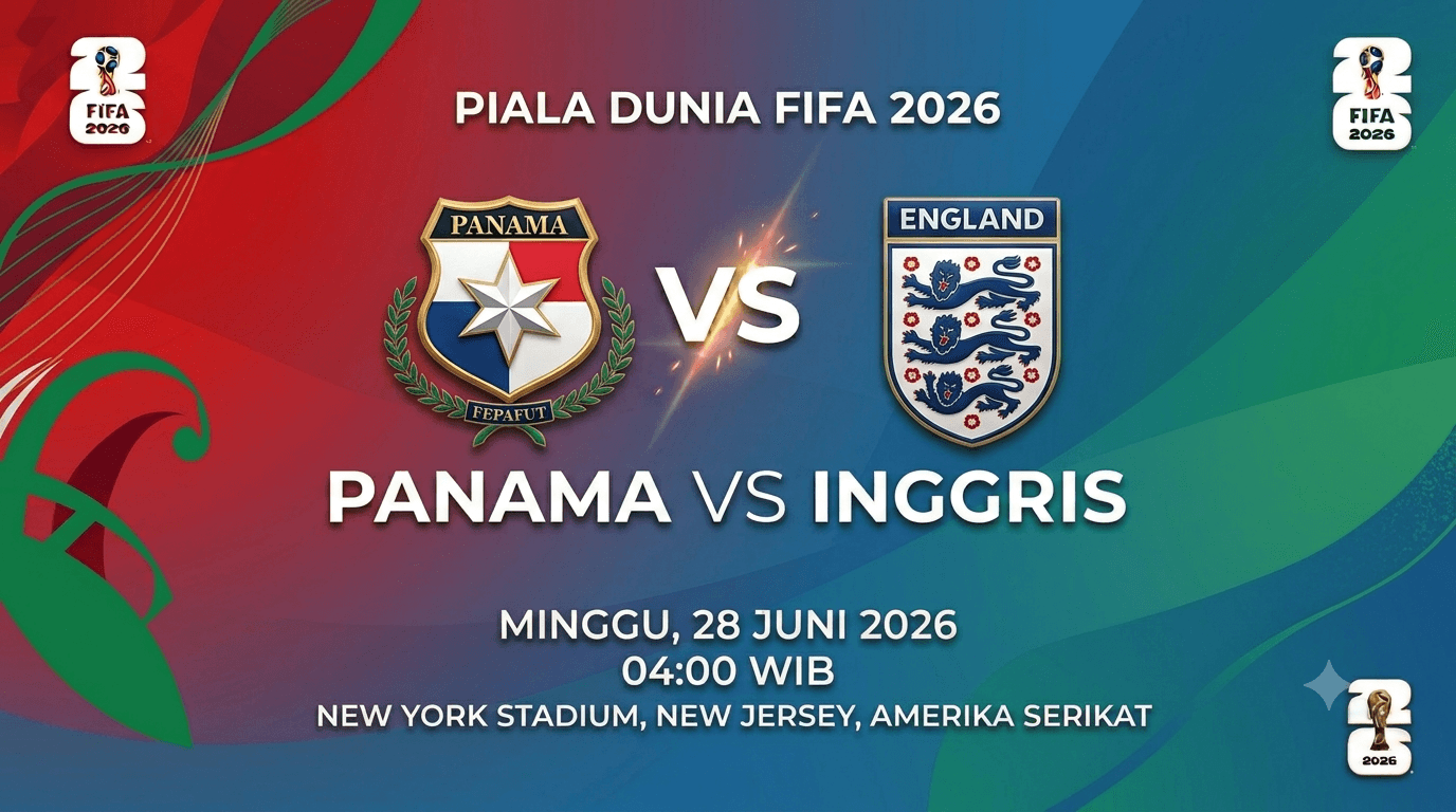Prediksi Skor Panama vs Inggris: The Three Lions Incar Puncak Grup L, Panama Berusaha Tutup Turnamen dengan Terhormat