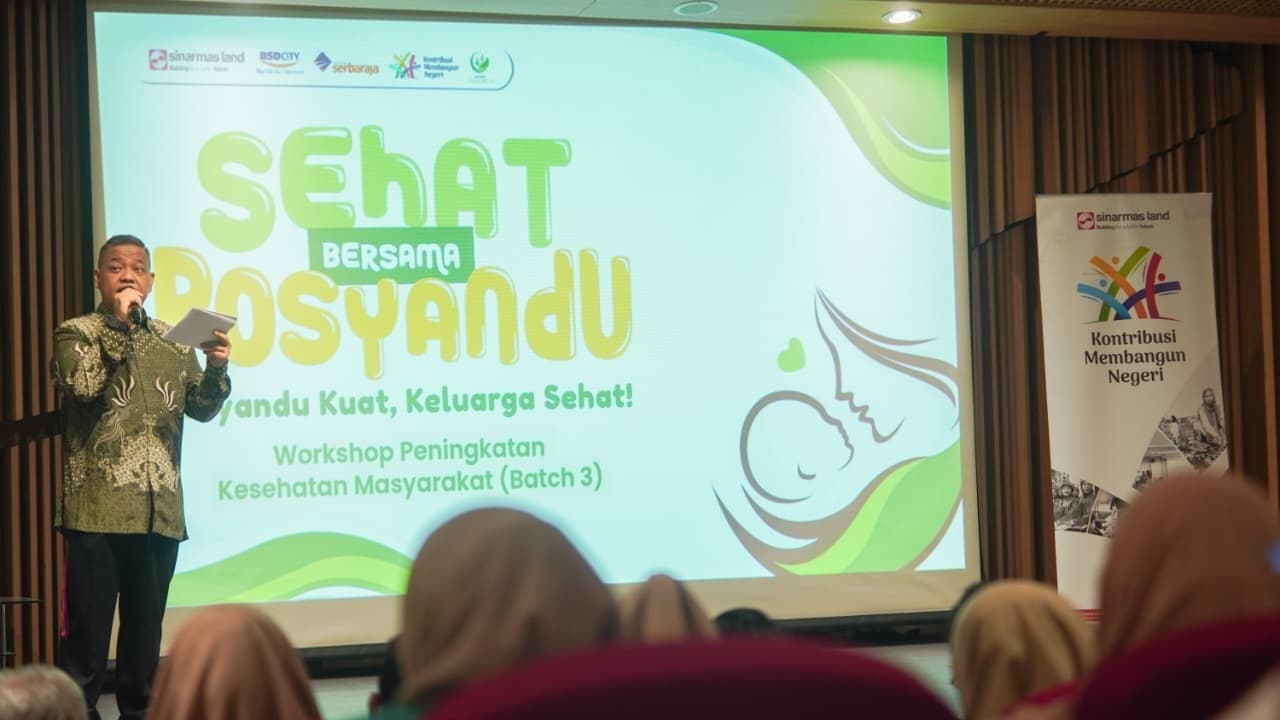 Sinar Mas Land Gandeng Pemkot Tangsel Perkuat Posyandu, Fokus Tingkatkan Kapasitas Kader dan Cegah Stunting
