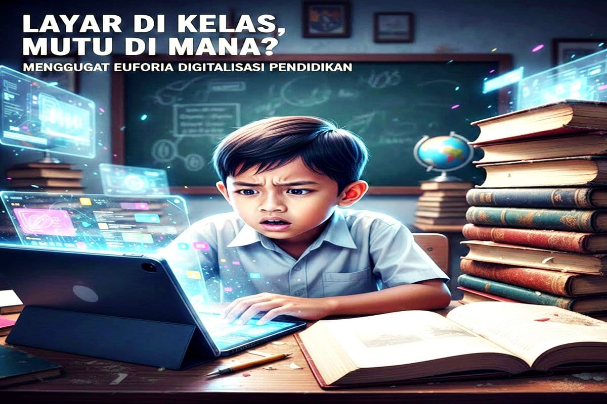 Layar di Kelas, Mutu di Mana? Menggugat Euforia Digitalisasi dalam Kurikulum Pendidikan