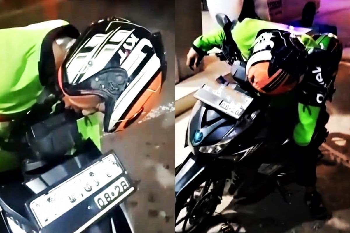 Orderan Terakhir Asep: Driver Ojol di Batam Ditemukan 'Tertidur' Selamanya di Atas Motor, Jaket Hijau Jadi Saksi Bisu