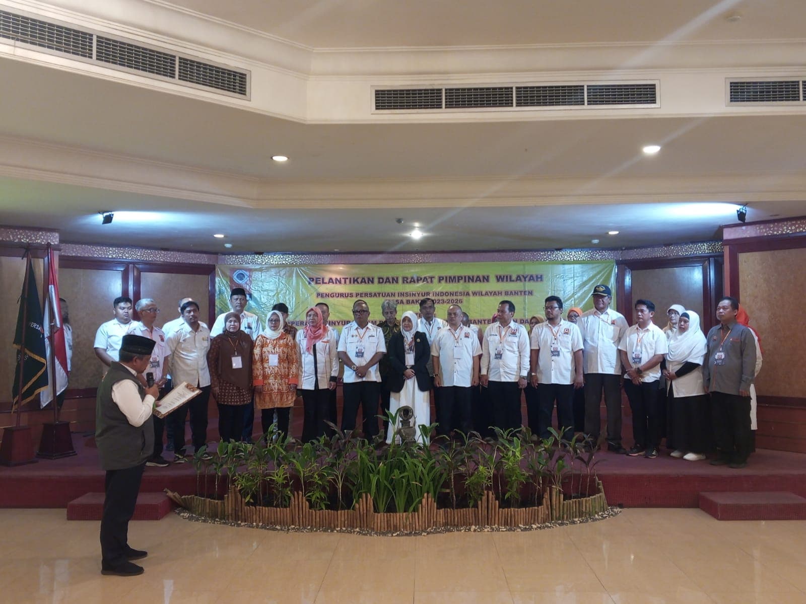 Usai Dilantik, Para Insinyur Diharapkan Bisa Tuntaskan Persoalan Ketahanan Pangan di Banten.