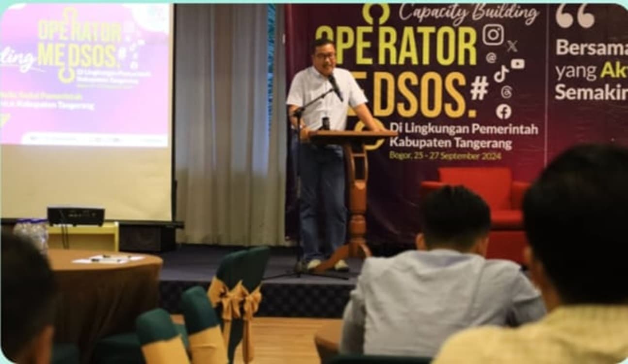 Diskominfo Kabupaten Tangerang Gelar Capacity Building, Untuk Meningkatkan Kualitas Pengelolaan Media Sosial
