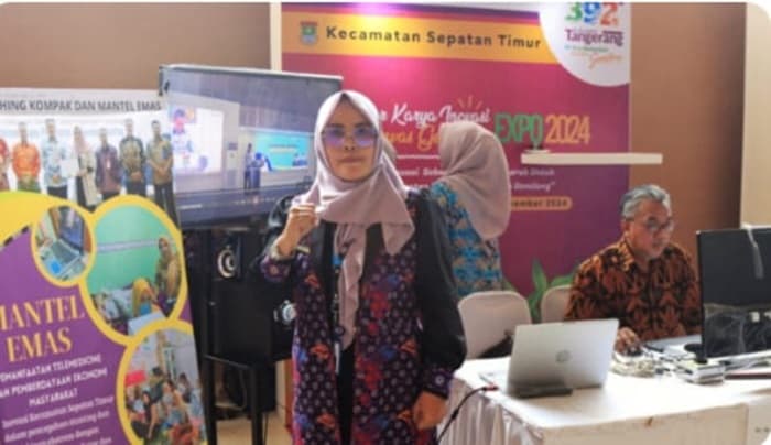 Penganugrahan Lomba Kanvas Gemilang Expo 'Mantel Emas' Jadi Inovasi Unggulan Kecamatan Sepatan Timur 