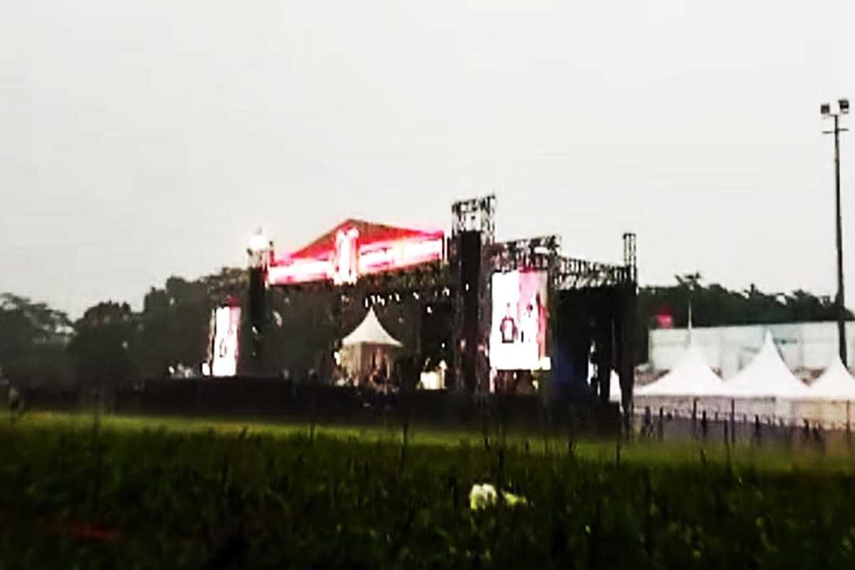 Salah Atur Jadwal, Acara Konser Sosialisasi Pilkada KPU Lebak Sepi Penonton, Warga Pilih Nonton Timnas Hingga Kritik Keras Anggota DPRD Kab. Lebak