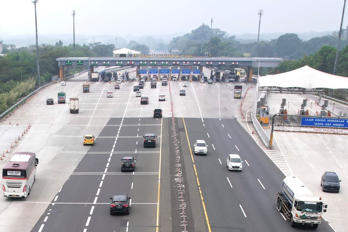 Genangan Tol Jakarta-Tangerang Mulai Surut, Lalu Lintas Berangsur Normal