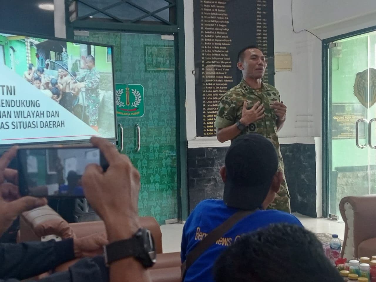 Dandim 0603 Lebak Prioritaskan Stabilitas dan Kolaborasi Bersama Insan Pers