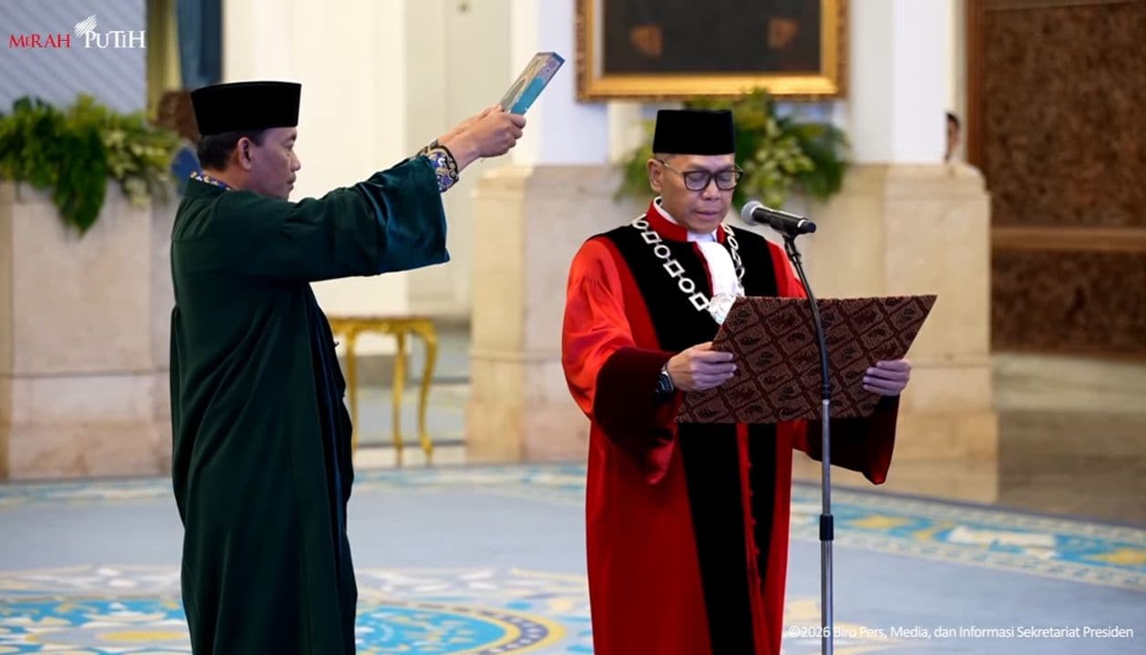 Tak Hanya Juda Agung, Adies Kadir Juga Resmi Jadi Hakim MK, Tegaskan Komitmen Jaga Konstitusi