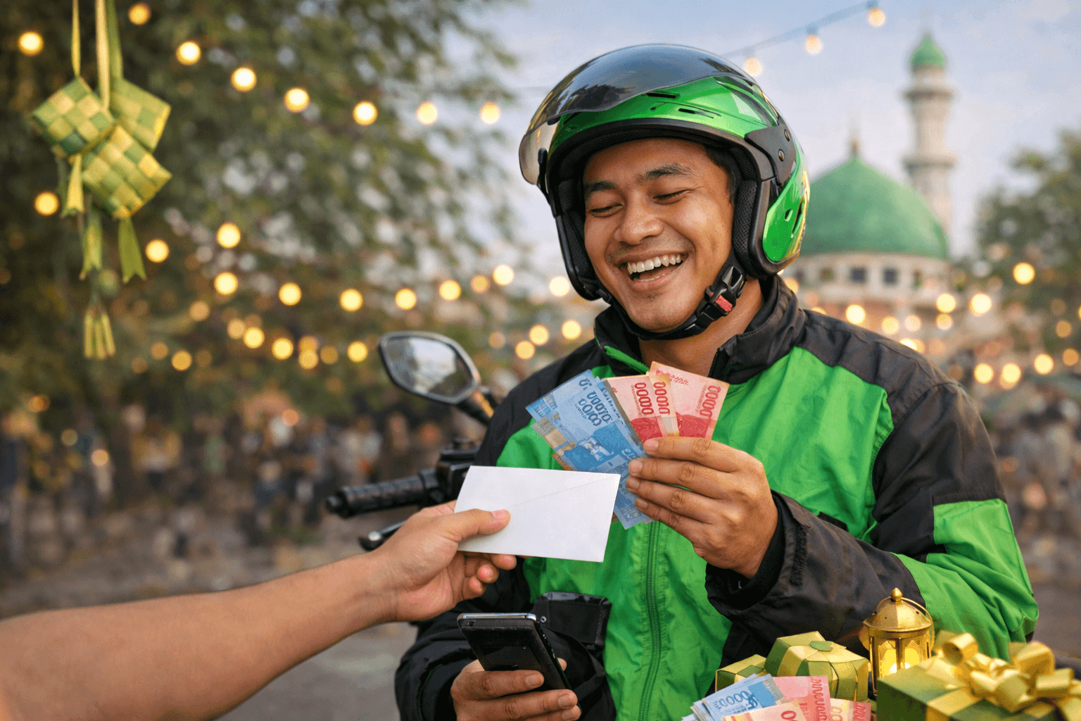 Kabar Gembira, Pengemudi Ojek Online Resmi Bakal Terima THR 2026, Ini Jadwal Pencaiarannya!