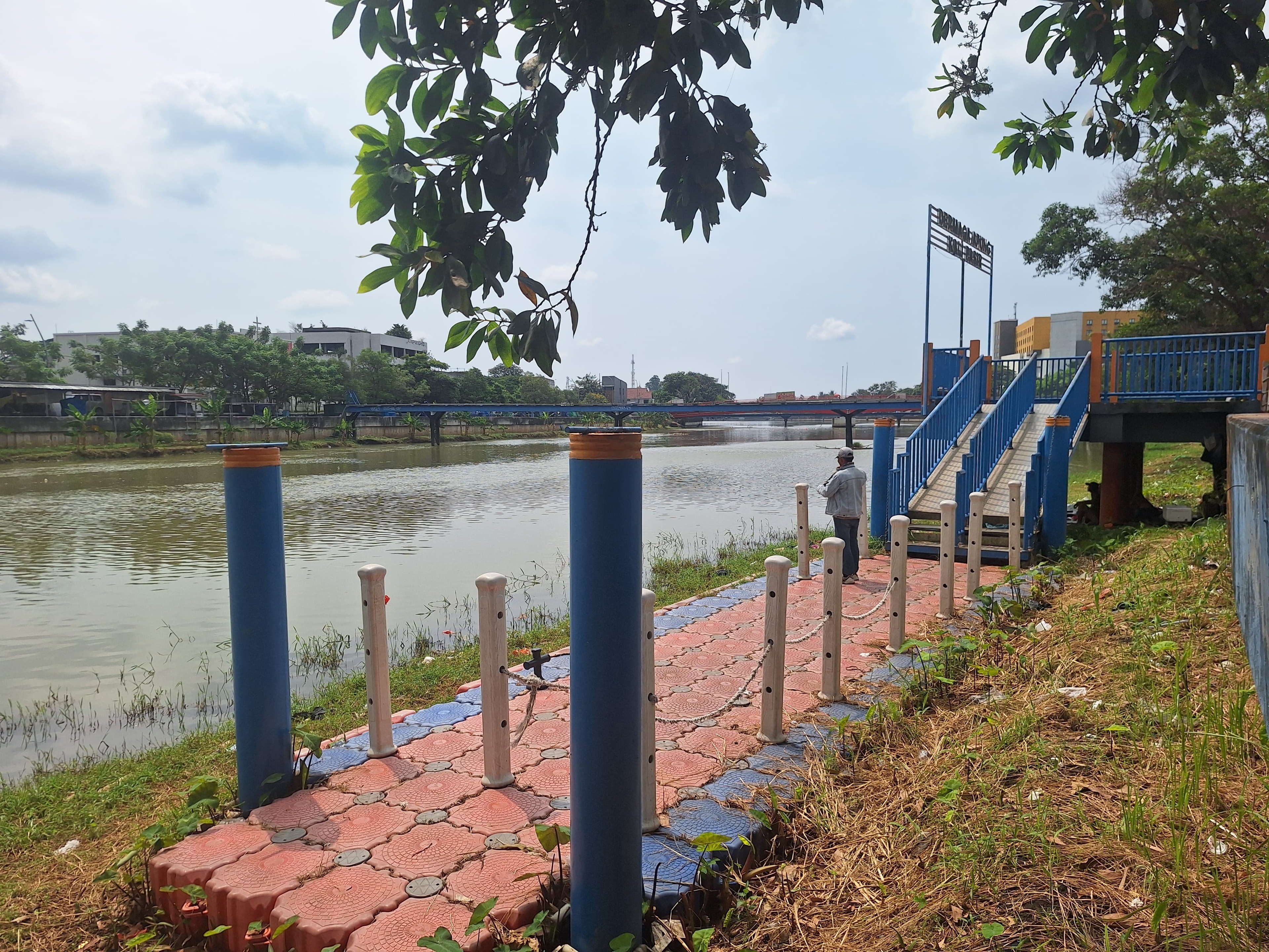 Disuntik Dana Miliaran, Proyek Waterway Pemkot Tangerang Dibiarkan Terbengkalai