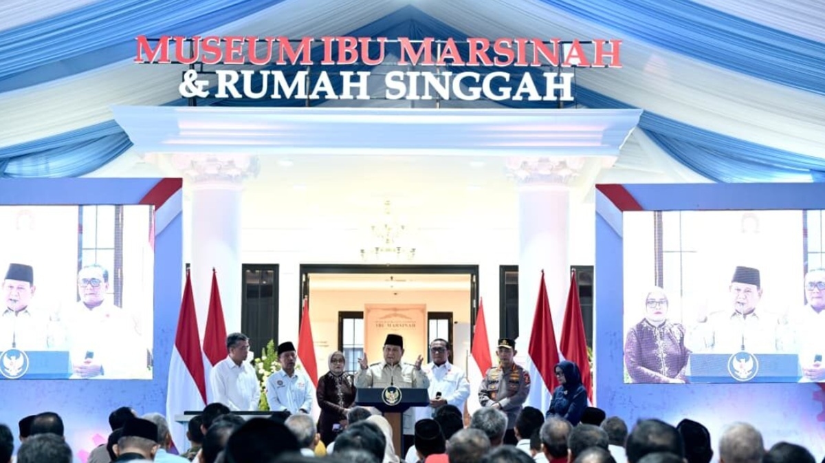 Resmikan Museum Marsinah, Prabowo Tegaskan Pentingnya Keadilan Kaum Buruh