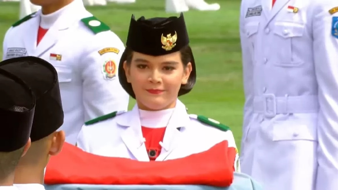 Gaji Pembawa Baki Bendera Celine Olivia Beda? Segini Honor Paskibraka 2026, Istilahnya Bukan Gajian