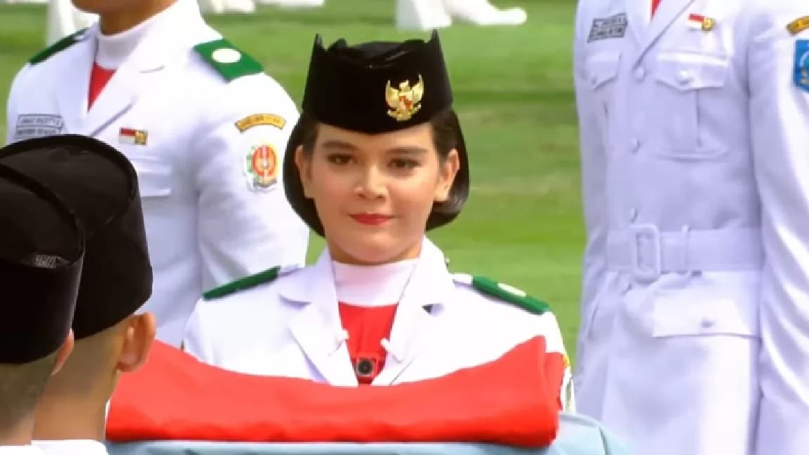 Gaji Pembawa Baki Bendera Celine Olivia Beda? Segini Honor Paskibraka 2026, Istilahnya Bukan Gajian
