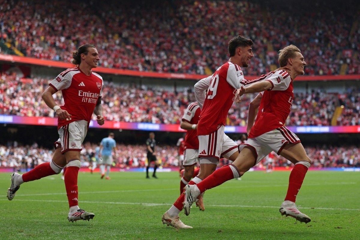 Tekuk Man City 3-0, Arsenal Ukir Rekor Langka di Community Shield yang Sulit Disamai Klub Lain