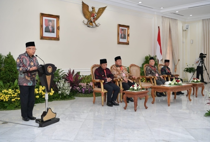 Jokowi Tunjuk Maruf Amin sebagai Plt Presiden hingga 6 Maret 2024
