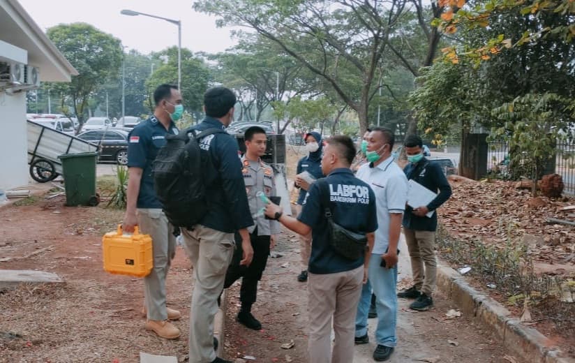 Puslabfor Polri Periksa UPS RS Eka Hospital BSD Usai Terjadi Ledakan