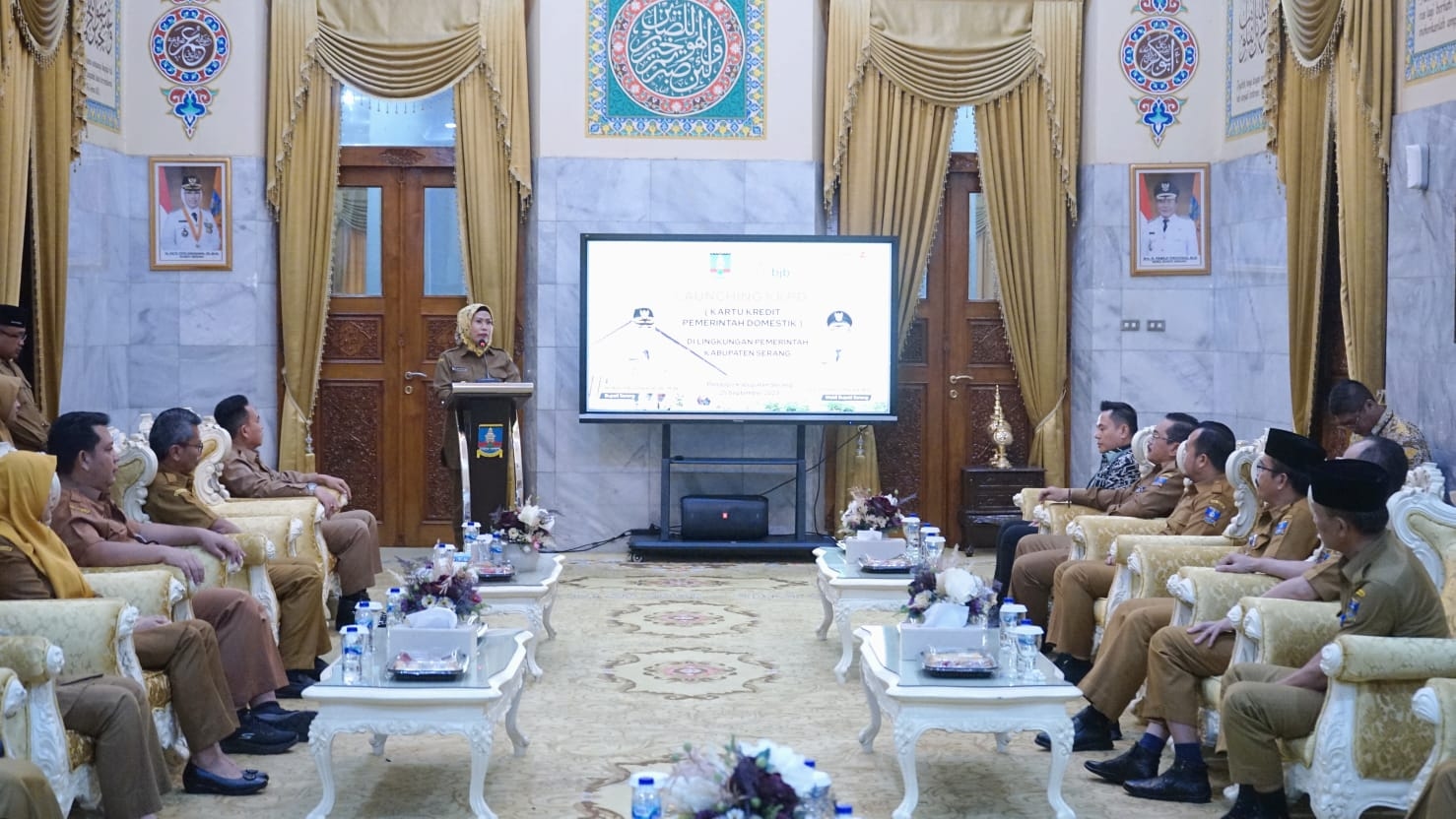 Transaksi Nontunai, Pemkab Serang Keluarkan Kartu Kredit Domestik