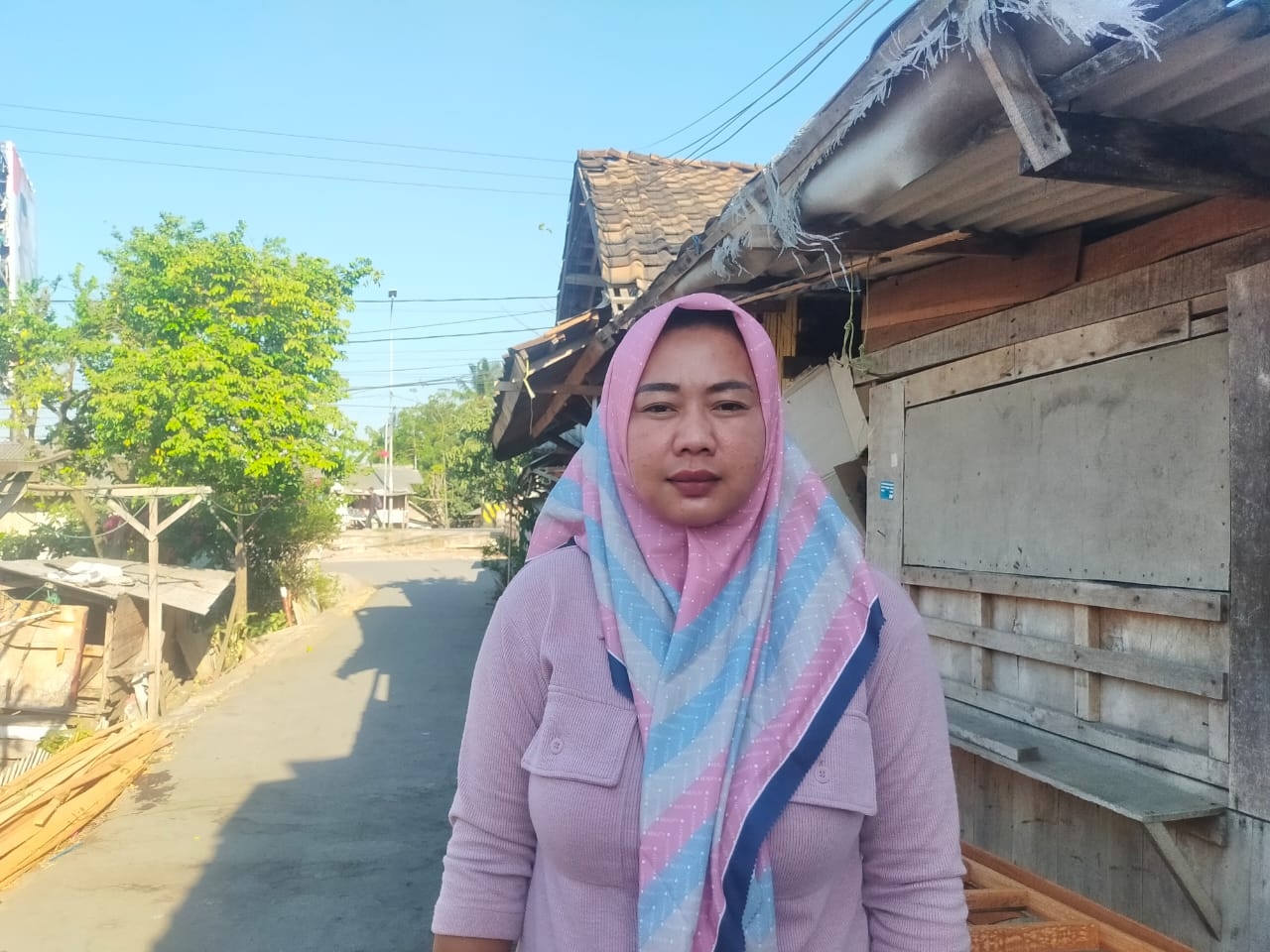 Warga Korban Gusuran Sungai Cibanten Kebingungan Tidak Punya Tempat Tinggal