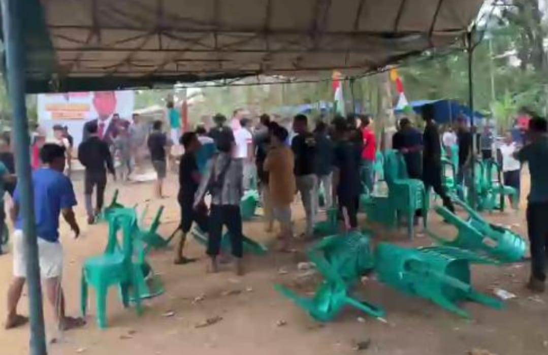 Viral Pertandingan Voli di Malingping Ricuh, Suporter Adu Mulut hingga Lempar Kursi