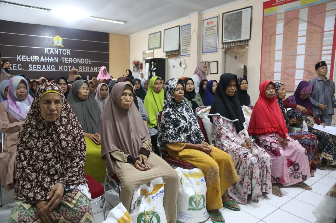 891,51 Ton Beras Disalurkan Pemkot Serang Untuk KPM