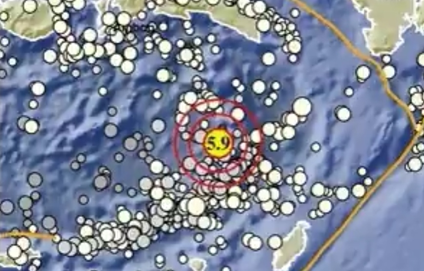 Selain Sukabumi, Wilayah Tanimbar Diguncang Gempa Bumi M5,9