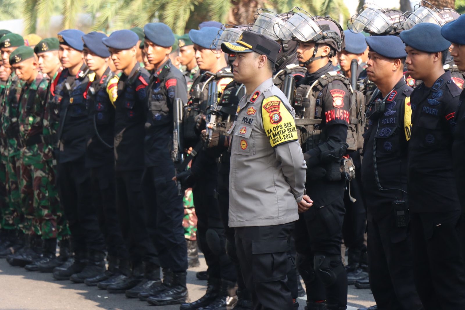 1.318 Personel Polisi Diterjunkan Amankan Penetapan Capres-Cawapres