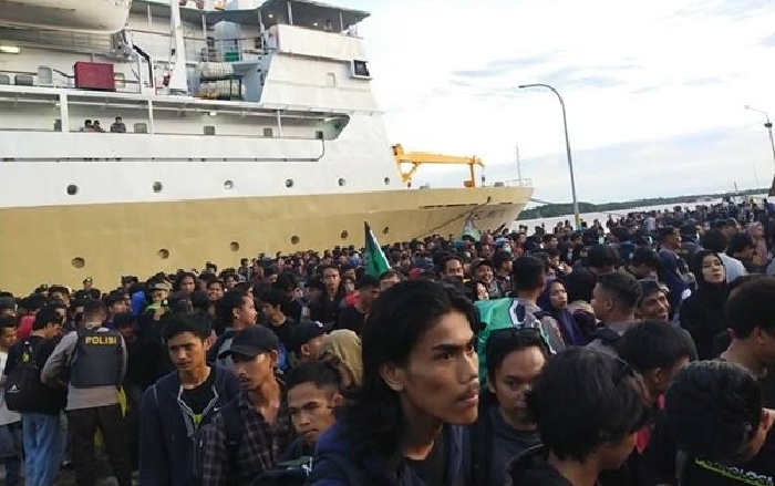 Kongres Nasional HMI di Pontianak Rusuh, Mahasiswa Jarah Indomaret Toba