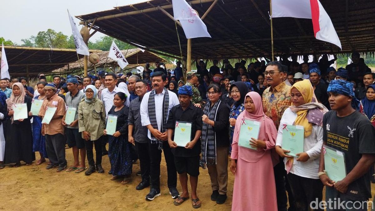 Tanah Ulayat Adat Baduy Seluas 5100 Hektare Akan Dibuat Satu Sertifikat