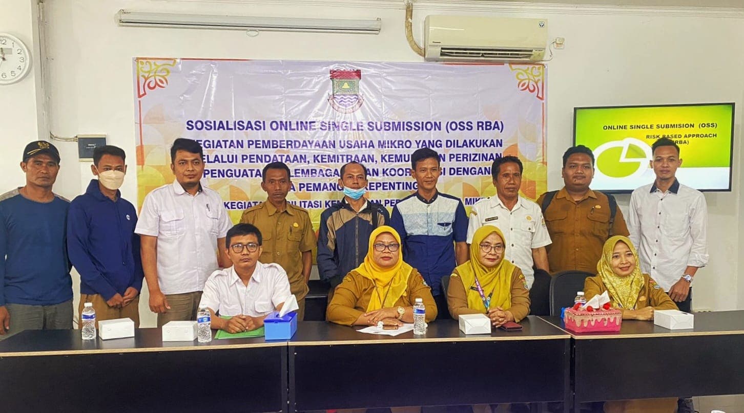 Diskum Kabupaten Tangerang Lakukan Fasilitasi Legalitas Usaha Mikro
