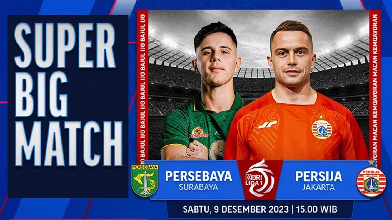 Laga El Classico PERSEBAYA Vs PERSIJA Partai Hidup Mati Untuk Kedua Tim