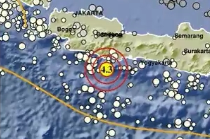 Pangandaran Diguncang Gempa Bumi M4,3, Terasa hingga Malaysia