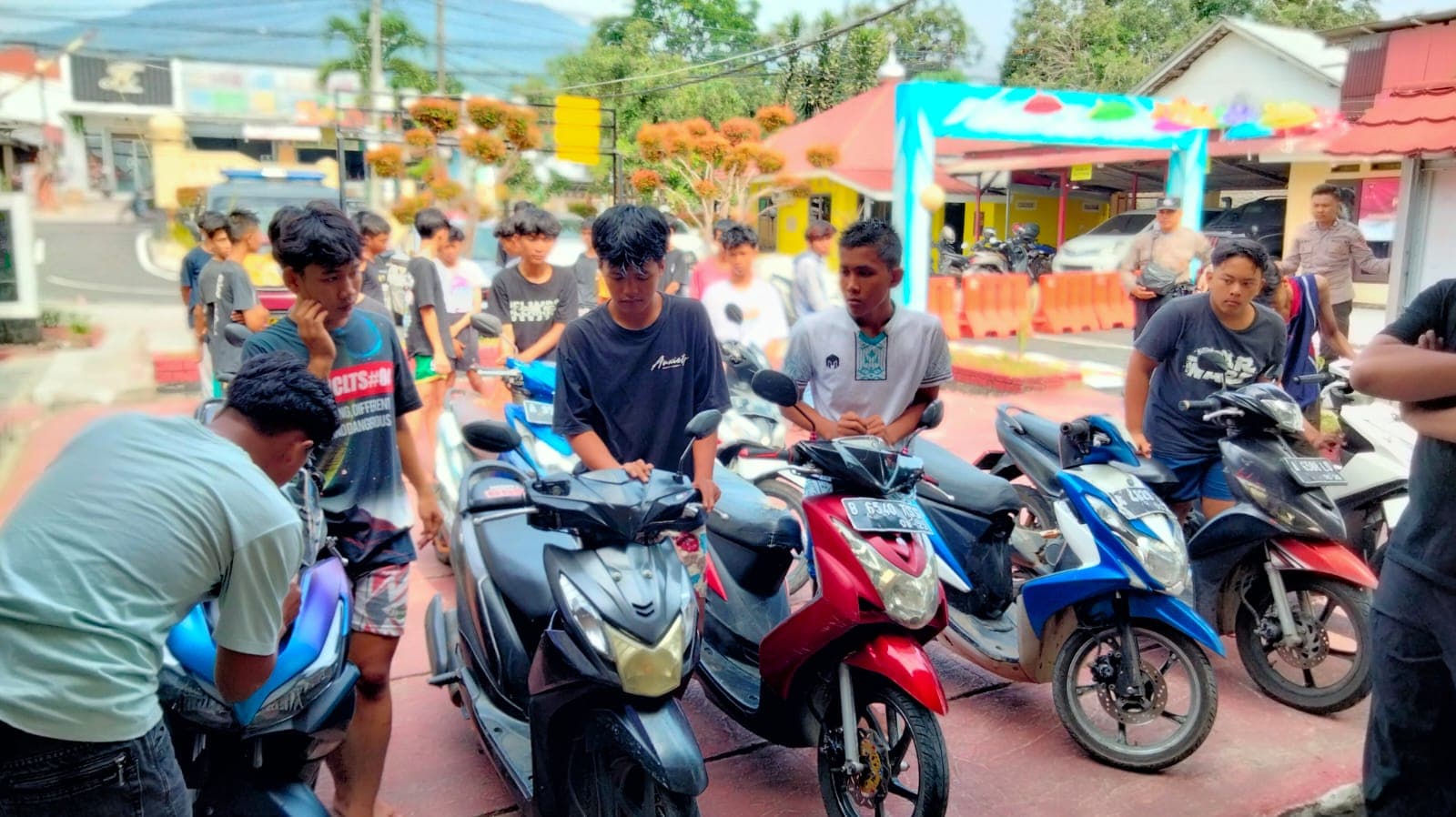 Puluhan Remaja Ditangkap saat Hendak Tawuran di Pandeglang