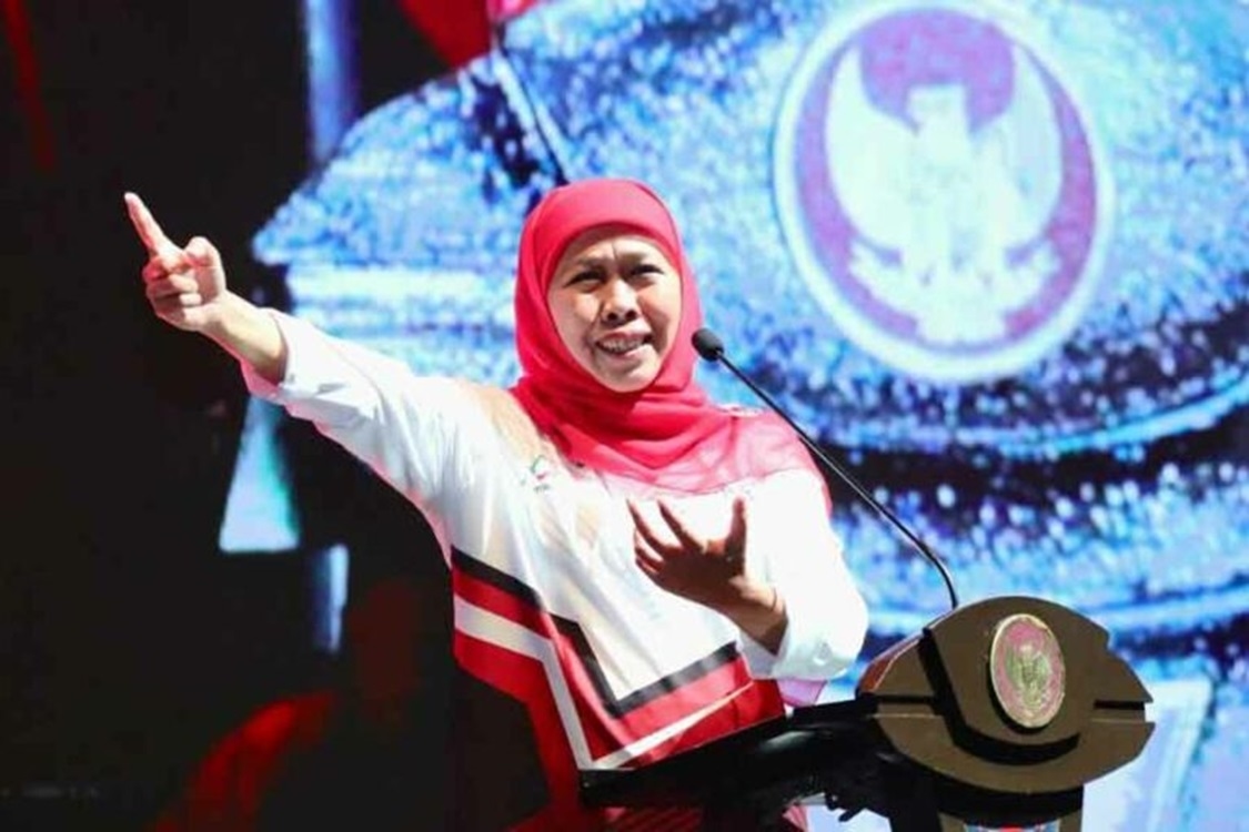 Khofifah Indar Parawansa Tidak Menyambut Prabowo Saat Kampanye di Salah Satu Ponpes Jawa Timur