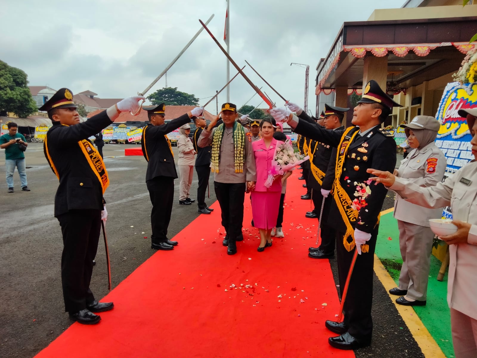 Pisah Sambut, Kapolres Pandeglang AKBP Belny Sebut Warga Pandeglang Suka Bantu Polisi