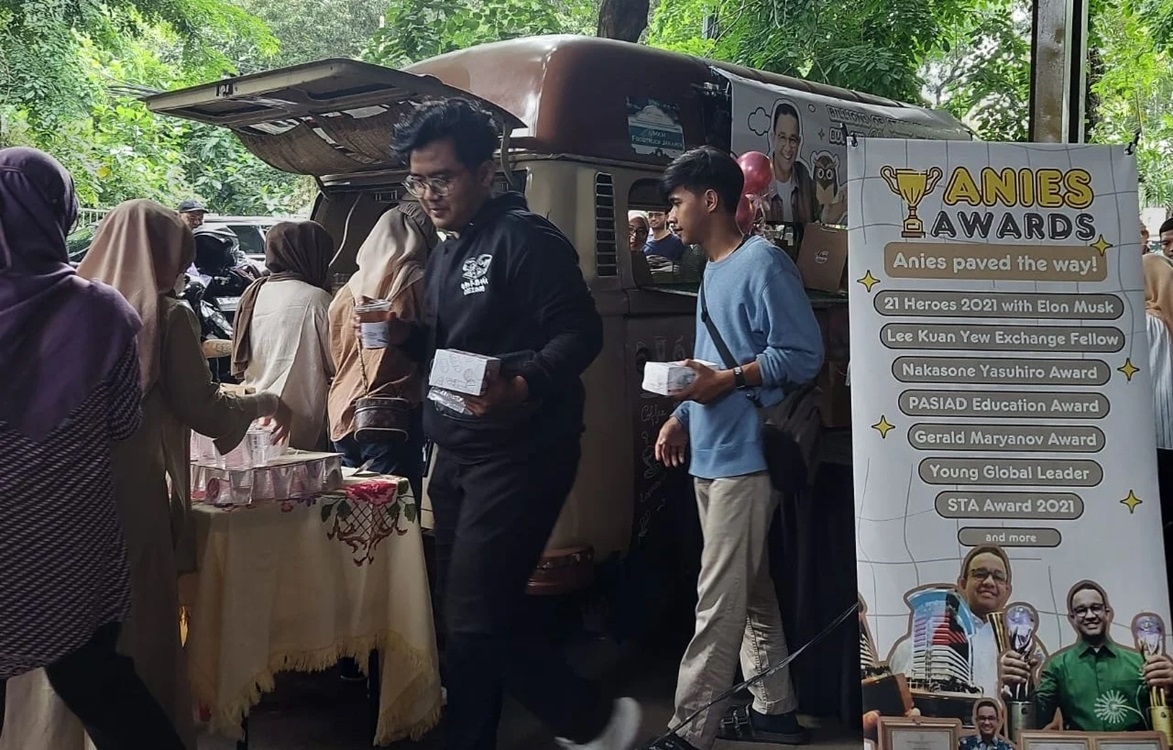 Gen-Z Ala Idola K-Pop Mengirimkan Coffee Truck di Acara Desak Anies Hari Ini di Jakarta