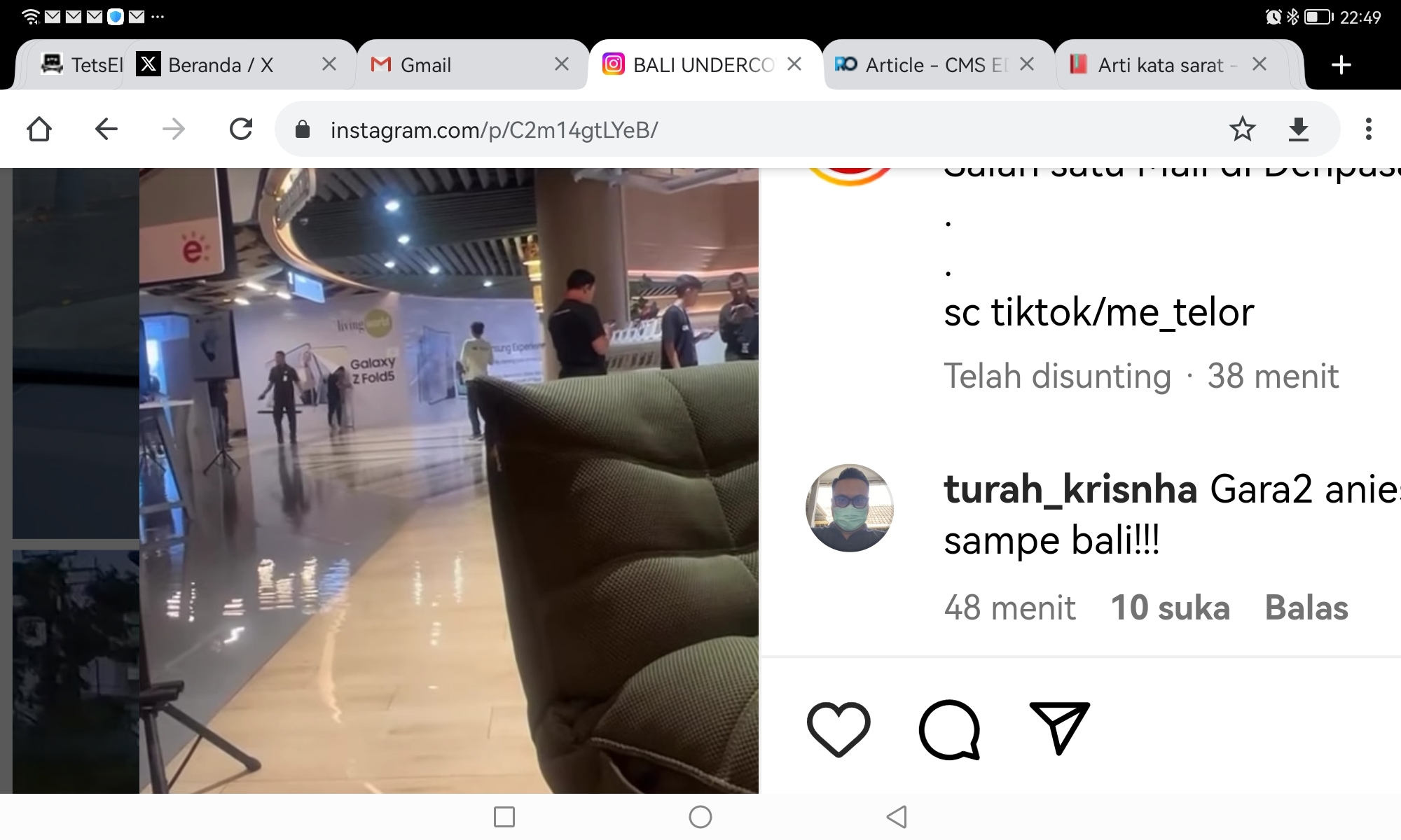 Banjir dan Gempa Terjang Bali, Aktivitas Ekonomi Warga Terganggu