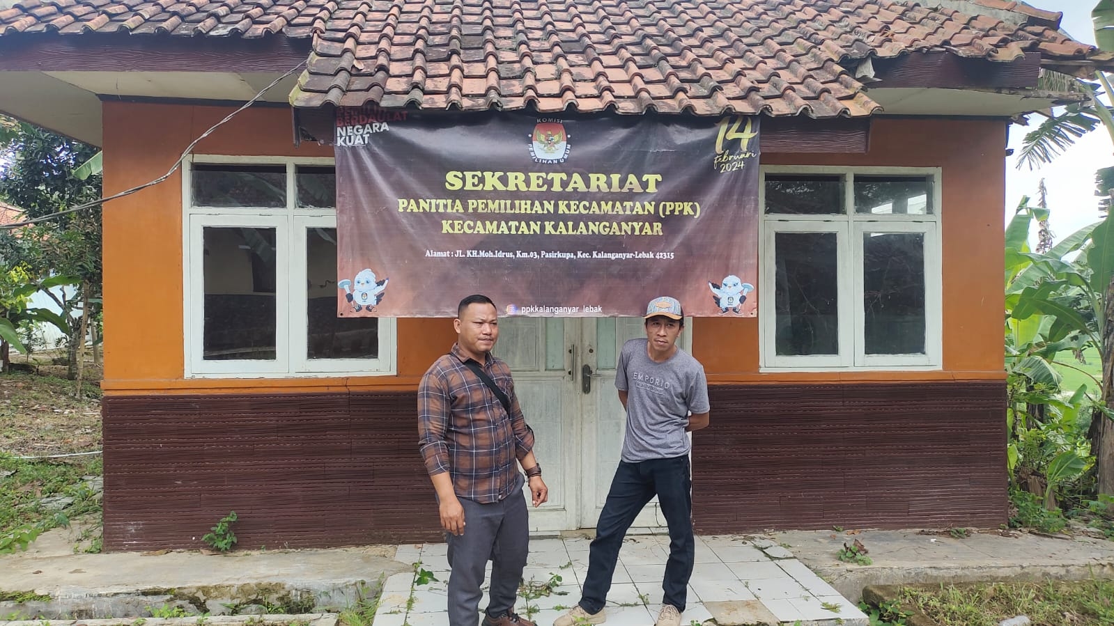 Jelang Pemilu 2024, Kantor PPK Kalanganyar Sering dalam Keadaan Kosong