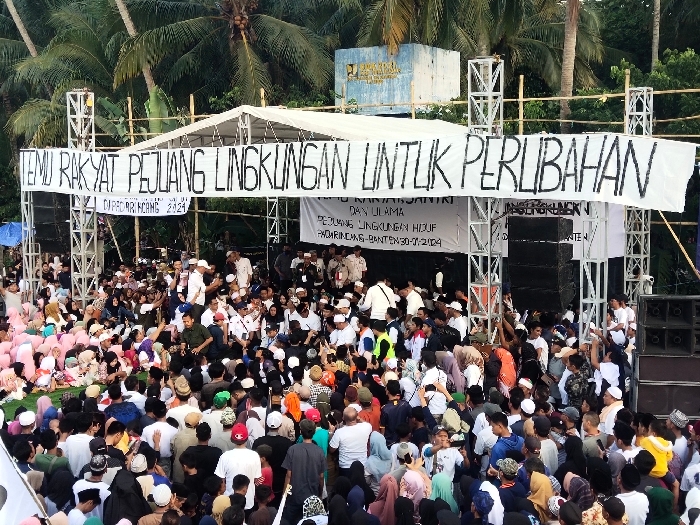 Hadir di Temu Rakyat Pejuang Lingkungan, Anies Baswedan Sebut Pemerintah Kuno