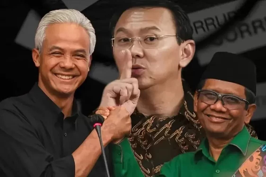 Viral di Medsos, Ahok Muncul Sebagai Kuda Putihnya Jokowi, Misi Gagalkan Koalisi 03 Dan 01