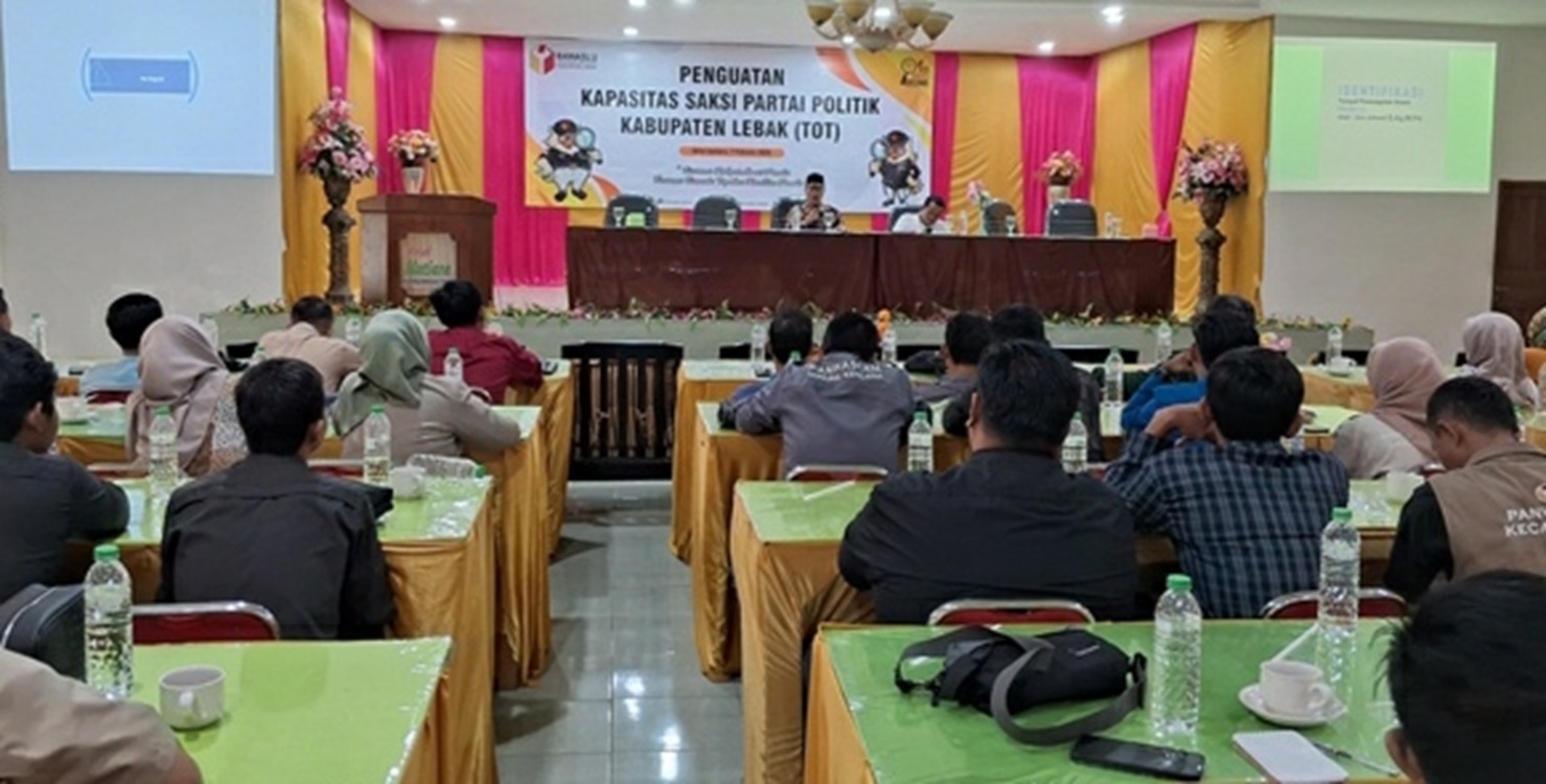 Bawaslu Lebak Minta Saksi Parpol Paham Tugas, Fungsi dan Kewenangannya Kotak Masuk