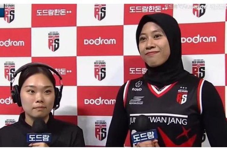 Megawati Hangestri, Dapat Julukan Baru Dari Pecinta Voli Korea, Bingung Pilih Megatron Atau Indonesian Express?
